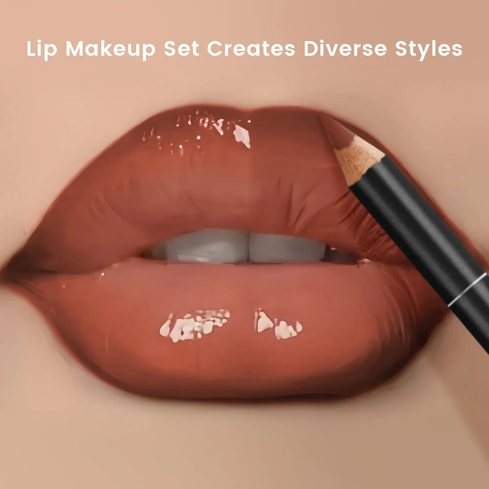 Lipstick Makeup Cosmetic Set