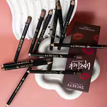 Ivory Aura™ 12pcs Lip Liner Pen 12 Colors Professional Lip Liner Pencil and Matte Lip Non-stick Cup Nude Lipstick Pencil SET