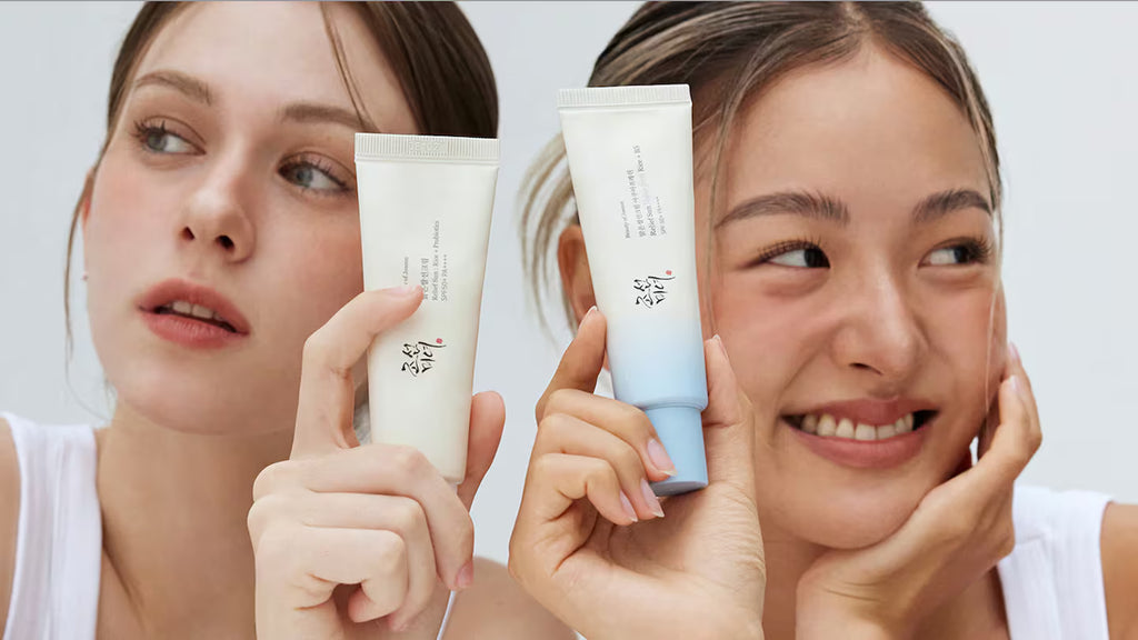 Ivory Aura™ SPF50+ Anti UV Sun Block Facial 50ml Beauty Sunscreen for Body and Face Rice Probiotic Solar Blocker Skin Cream