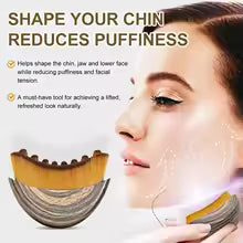 Ivory Aura™ Lymphatic Contour Face Brush, Lymphatic Drainage Massager Facial Massager Face Chin Skin Sculpting Tool for Face,Ergonomically