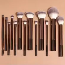Ivory Aura™ 13PCS Makeup Brush Set Foundation Concealer Powder Eyeshadow Blush Brush Kabuki Blending Cosmetic Beauty Tool for Face