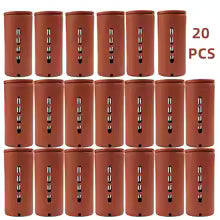 Ivory Aura™ 20Pcs Extra Large Perm Rods for Natural Hair Long Rollers Curling Styling for Women