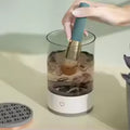 Ivory Aura™ Makeup Brush Cleaner Machine USB Powered Electric Make-Up Brush Cleaner Dryer Dust-Proof for All Size Beauty Makeup Brushes Set