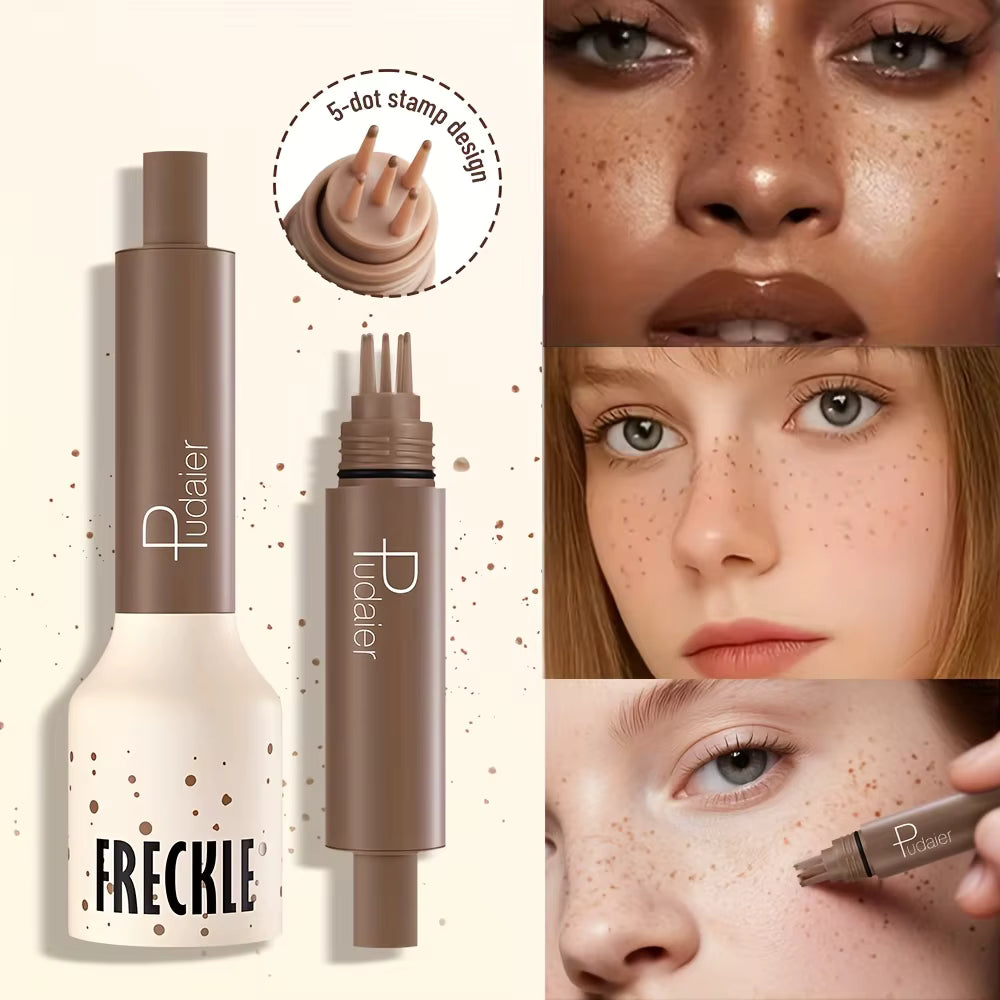 Ivory Aura™ Freckle Stamp Makeup Pen Waterproof, Natural Look Dot Freckles, Long Lasting, Sweatproof