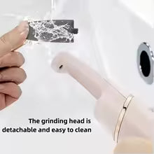 Ivory Aura™ NEW USB Electric Dead Skin Pedicure Automatic Foot Grinder Rechargeable Roller Feet Pedicure Tool with 2 Removable Roller Heads