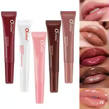 Ivory Aura™ Water Glow Plump Lip Color Liquid Lip Gloss - Cream Moisturizing Non-greasy Lip Oil Gel Lip Care Balm Hydrating Shine