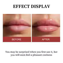 Ivory Aura™ Water Glow Plump Lip Color Liquid Lip Gloss - Cream Moisturizing Non-greasy Lip Oil Gel Lip Care Balm Hydrating Shine