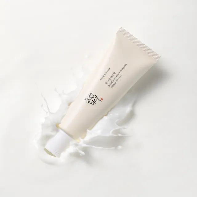 Ivory Aura™ SPF50+ Anti UV Sun Block Facial 50ml Beauty Sunscreen for Body and Face Rice Probiotic Solar Blocker Skin Cream